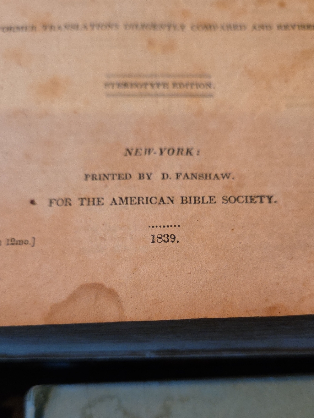 1839 Bible And Religious Card & Booklet - Picture 3 of 13